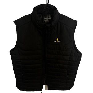 Nautilus Quilted Puffer Vest Black XL